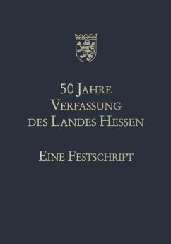 50 Jahre Verfassung des Landes Hessen (eBook, PDF) - Eichel, Hans