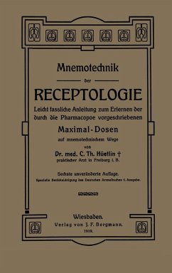 Cover Mnemotechnik der Receptologie (eBook, PDF)