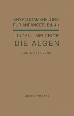 Die Algen (eBook, PDF) - Lindau, Gustav; Melchior, Hans
