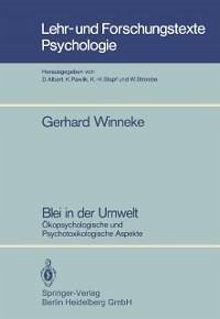 Blei in der Umwelt (eBook, PDF) - Winneke, Gerhard