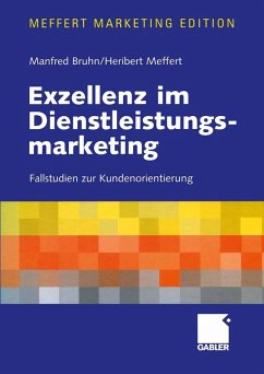 Exzellenz im Dienstleistungsmarketing (eBook, PDF) - Bruhn, Manfred; Meffert, Heribert