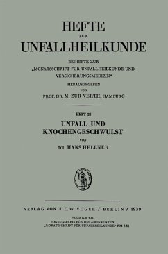 Unfall und Knochengeschwulst (eBook, PDF) - Hellner, H.