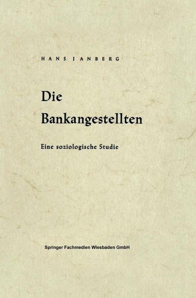 Die Bankangestellten (eBook, PDF)