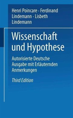 Wissenschaft und Hypothese (eBook, PDF) - Lindemann, F.; Lindemann, L.