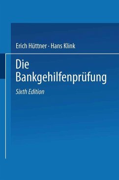 Cover Die Bankgehilfenprüfung (eBook, PDF)