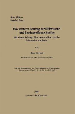 Ein weiterer Beitrag zur Süßwasser- und Landasselfauna Korfus (eBook, PDF) - Strouhal, Hans