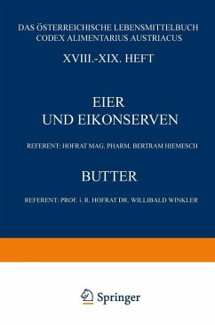 Eier und Eikonserven (eBook, PDF) - Hiemesch, Bertram; Winkler, Willibald