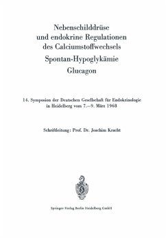 Nebenschilddrüse und endokrine Regulationen des Calciumstoffwechsels (eBook, PDF)