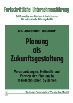 Planung als Zukunftsgestaltung (eBook, PDF) - Häusler, Joachim