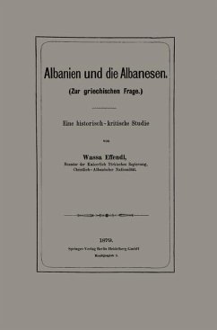 Cover Albanien und die Albanesen (eBook, PDF)