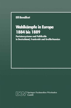 Cover Wahlkämpfe in Europa 1884 bis 1889 (eBook, PDF)