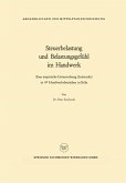 Steuerbelastung und Belastungsgefühl im Handwerk (eBook, PDF)