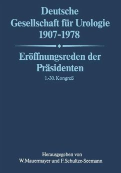 Cover Deutsche Gesellschaft für Urologie 1907-1978 (eBook, PDF)