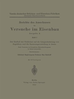 Berichte des Ausschusses für Versuche im Eisenbau (eBook, PDF) - Rudelhoff, Max