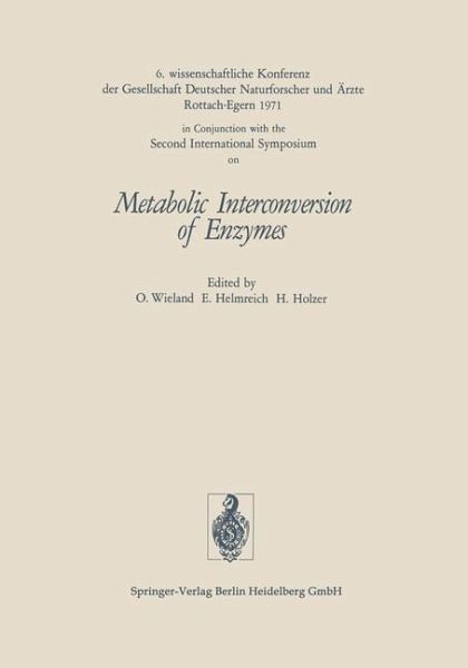 Metabolic Interconversion of Enzymes (eBook, PDF)