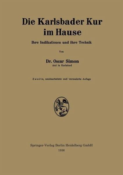 Die Karlsbader Kur im Hause (eBook, PDF)