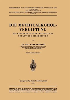 Cover Die Methylalkoholvergiftung (eBook, PDF)