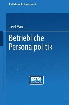 Betriebliche Personalpolitik (eBook, PDF) - Mand, Josef