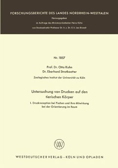 Cover Untersuchungen von Drucken auf den tierischen Körper (eBook, PDF)