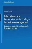Informations- und Kommunikationstechnologie beim Wissensmanagement (eBook, PDF)