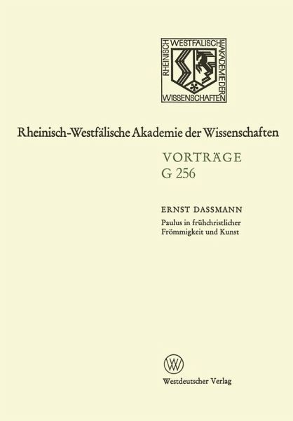 Paulus in Frühchristlicher Frömmigkeit und Kunst (eBook, PDF)