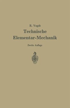 Technische Elementar-Mechanik (eBook, PDF) - Vogdt, Rudolf