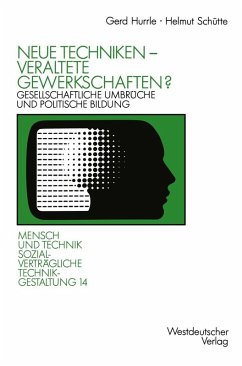 Cover Neue Techniken - Veraltete Gewerkschaften? (eBook, PDF)