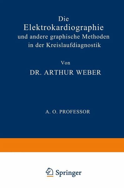 Die Elektrokardiographie und Andere Graphische Methoden in der Kreislaufdiagnostik (eBook, PDF) Die Elektrokardiographie und Andere Graphische Methoden in der Kreislaufdiagnostik (eBook, PDF)