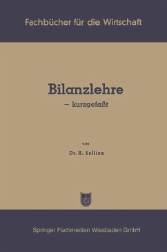 Bilanzlehre - kurzgefaßt (eBook, PDF) - Sellien, Reinhold