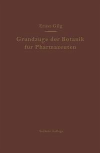 Cover Grundzüge der Botanik für Pharmazeuten (eBook, PDF)