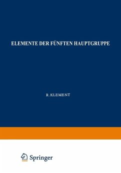 Elemente der Fünften Hauptgruppe (eBook, PDF) - Klement, Robert; Lang, K.