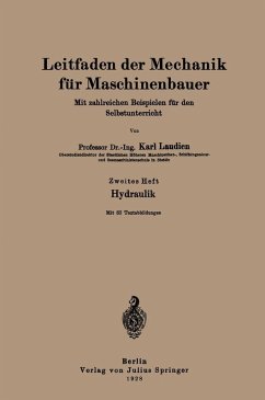 Leitfaden der Mechanik für Maschinenbauer (eBook, PDF) - Laudien, Karl