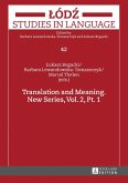 Translation and Meaning. New Series, Vol. 2, Pt. 1 (eBook, ePUB)