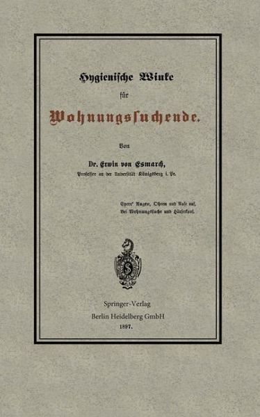 Hygienische Winke für Wohnungssuchende (eBook, PDF) Hygienische Winke für Wohnungssuchende (eBook, PDF)