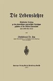 Die Lebenslehre (eBook, PDF)