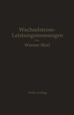 Wechselstrom-Leistungsmessungen (eBook, PDF) - Skirl, Werner