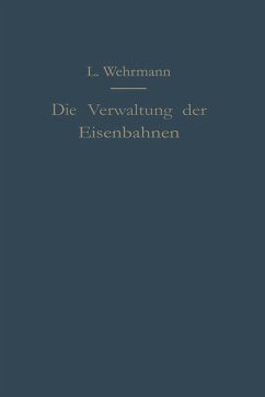 Cover Die Verwaltung der Eisenbahnen (eBook, PDF)