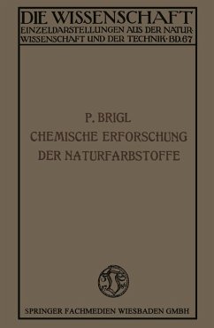 Cover Die chemische Erforschung der Naturfarbstoffe (eBook, PDF)