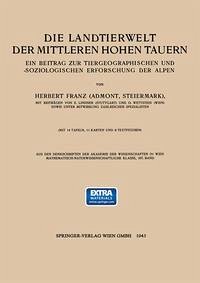 Cover Die Landtierwelt der Mittleren Hohen Tauern (eBook, PDF)