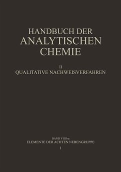 Elemente der Achten Nebengruppe (eBook, PDF) - Grüttner, Barbara; Fresenius, Wilhelm; Hahn, H.; Jander, Gerhart