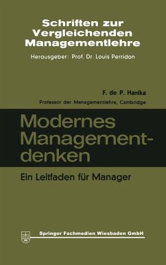 Cover Modernes Managementdenken (eBook, PDF)