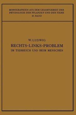 Cover Das Rechts-Links-Problem im Tierreich und Beim Menschen (eBook, PDF)