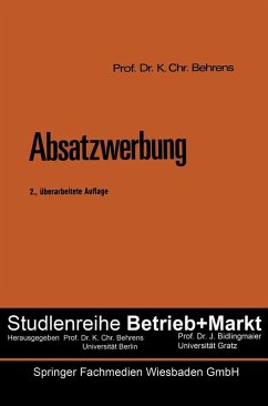Absatzwerbung (eBook, PDF) - Behrens, Karl Christian