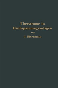 Überströme in Hochspannungsanlagen (eBook, PDF) - Biermanns, J.