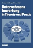Unternehmensbewertung in Theorie und Praxis (eBook, PDF)