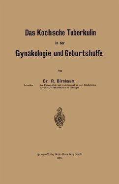 Cover Das Kochsche Tuberkulin in der Gynäkologie und Geburtshülfe (eBook, PDF)
