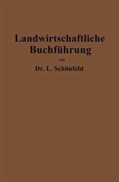 Cover Landwirtschaftliche Buchführung mit Einschluß der Bewertung und Betriebskalkulation (eBook, PDF)