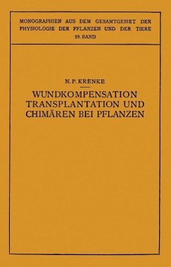 Wundkompensation Transplantation und Chimären bei Pflanzen (eBook, PDF) - Krenke, N. P.; Busch, N.; Moritz, O.