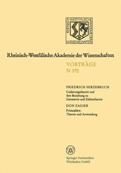 Cover Codierungstheorie und ihre Beziehung zu Geometrie und Zahlentheorie. Primzahlen: Theorie und Anwendung (eBook, PDF)