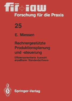 Rechnergestützte Produktionsplanung und -steuerung (eBook, PDF) - Miessen, Eric